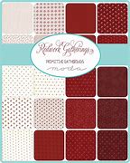 Redwork Gatherings Mini Charm Pack