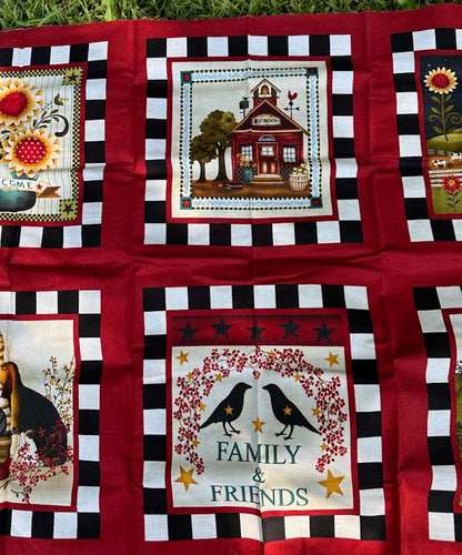 Count Your Blessings Fabric Panel