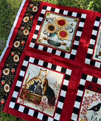 Count Your Blessings Fabric Panel