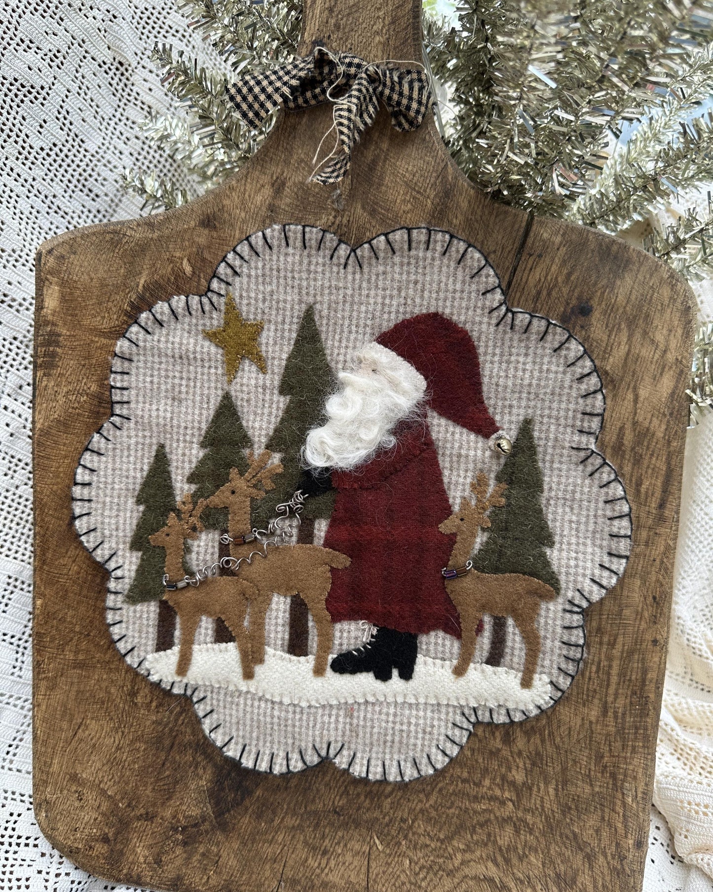 Santa & Friends Pattern