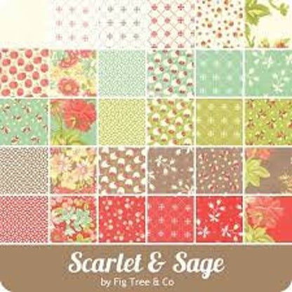 Scarlet & Sage Mini Charm Pack